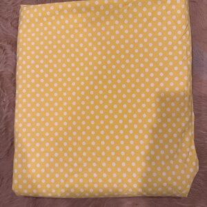 Lauren Ralph Lauren Yellow and White Polka Dot flat Sheet